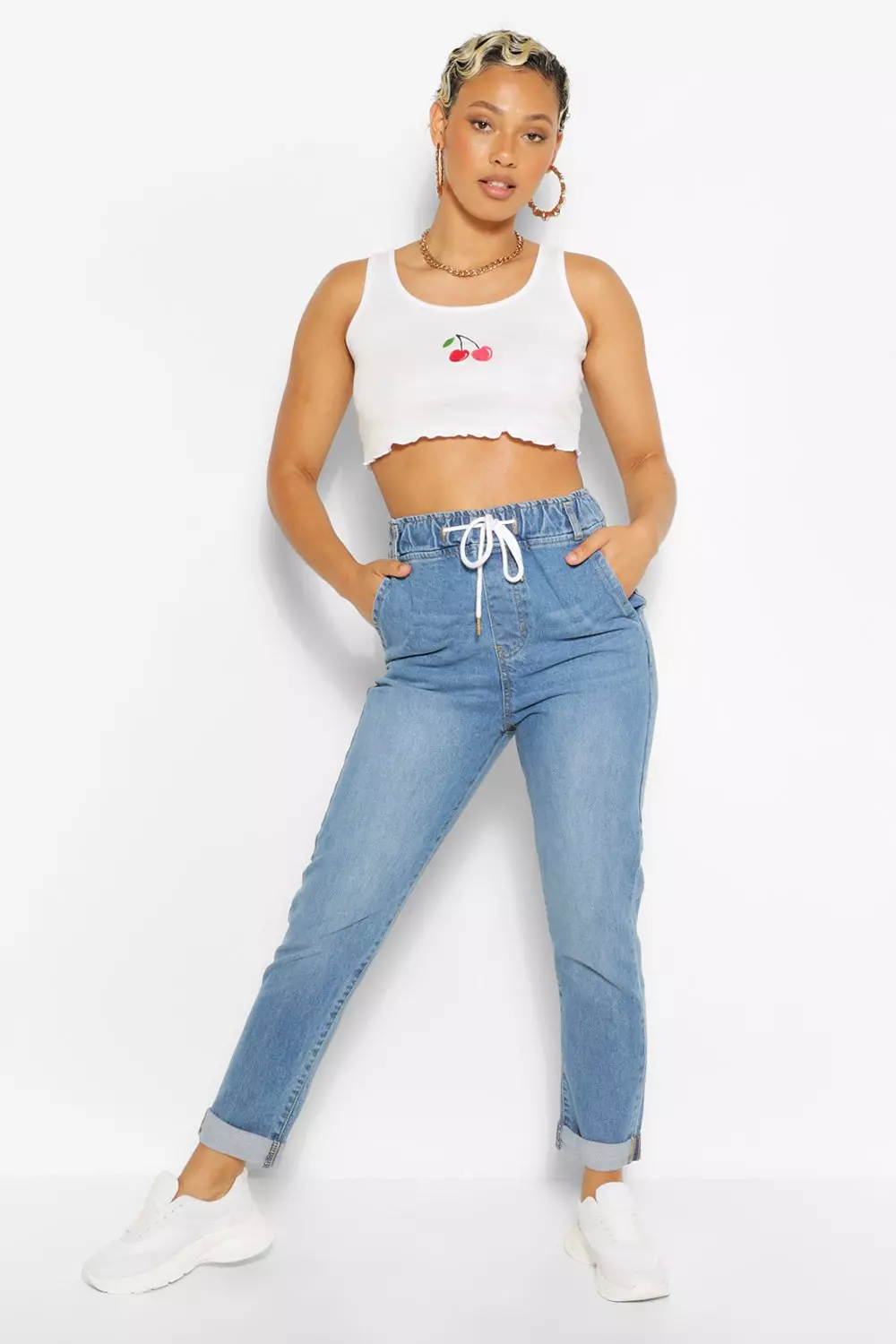 Mom jeans online joggers